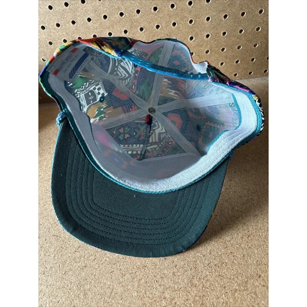 San Sun Vintage New Mexico Rope Aztec Trucker Hat Taiwan NEVER WORN